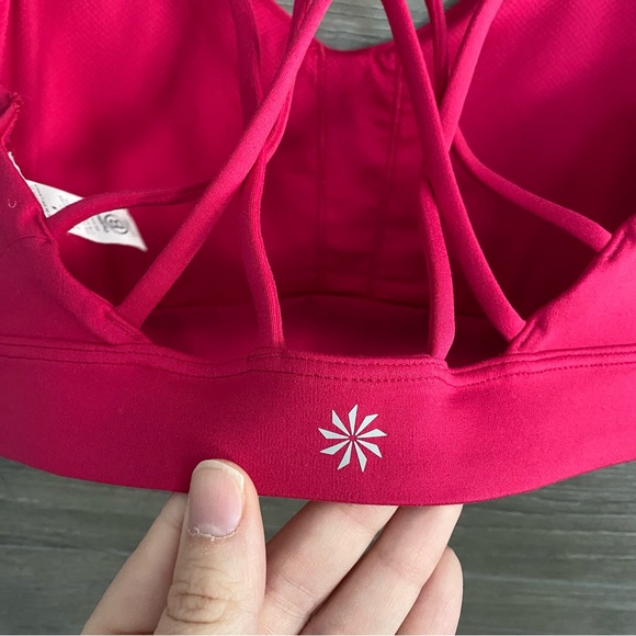 Athleta Solace Bra Pink - Picture 4 of 6